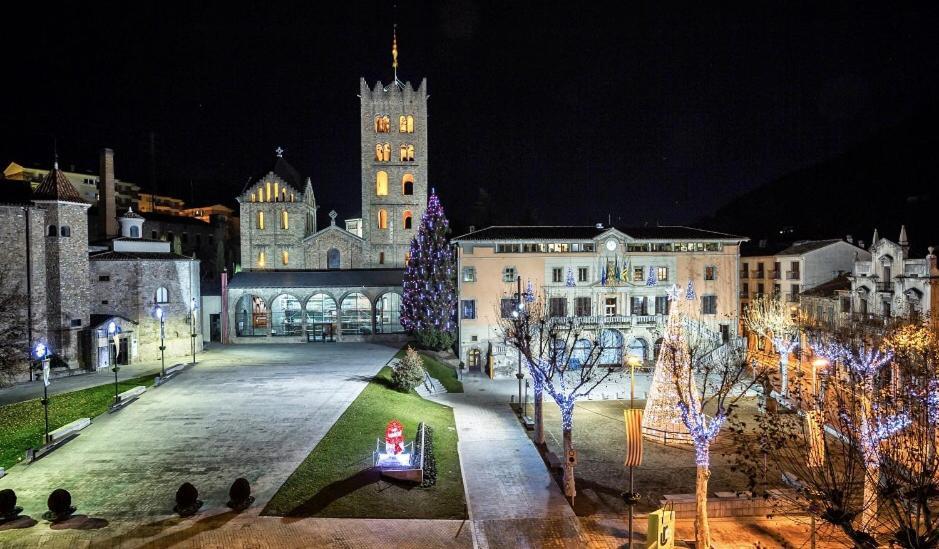 Llanars, En Vall De Camprodon Vistas Montana De Frente, Ascensor, Orientacion Sur, Chimenea, Wifi, Mollo Park, Vallter, Hipica, Golf Exterior foto